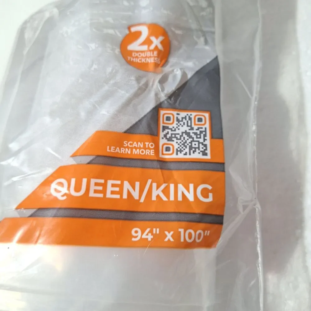 Pratt Retail Specialties Heavy-Duty Queen and King Mattress Bag 100 in. x 94 in.
